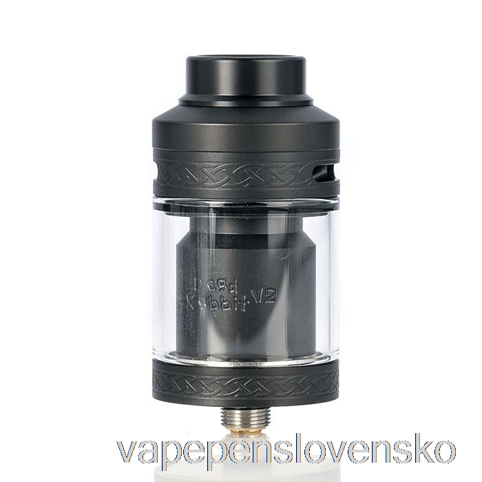 Hellvape Dead Rabbit V2 25mm Rta Matné Plné čierne Vape Pero